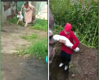 Rossiyada oʻz farzandini oʻldirib, uyning tomorqasiga koʻmib qoʻygan er-xotin hibsga olindi