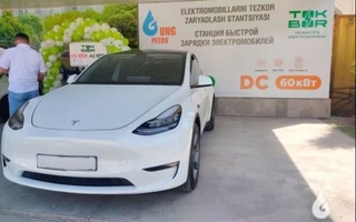 Дар Самарқанд боз як истгоҳи зудзаряддиҳии  мошинҳои барқӣ пайдо шуд