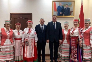 The Belarusian Foreign Minister met with representatives of the Svitanak Cultural Center in Tashkent