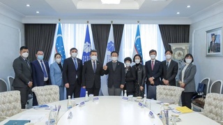 Министр ИКТ провел встречу с делегацией Министерства внутренних дел и безопасности Республики Корея
