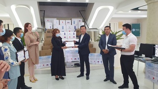 Hududlarda tadbirkorlarga texnik qurilmalar topshirilmoqda