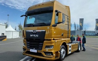 Мошинҳои нави боркаши  MAN TG дар Тошканд муаррифӣ шуданд