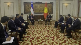 Абдулазиз Комилов  Қирғиз Республикаси Ташқи ишлар вазири билан учрашди