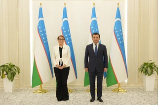 Ташқи ишлар вазири Бахтиёр Саидов БМТ Савдо ва тараққиёт конференцияси Бош котиби Ребека Гринспан хоним билан учрашди