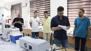 Фрайберг техника университети кончилик академияси делегацияси ТДТУ Олмалиқ филиалида