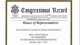 AQSH Kongressiga Oʻzbekiston boʻyicha maxsus rezolyutsiya kiritildi