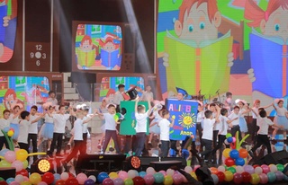 "Қош бол балабақша - сәлем мектеп!" мерекелік іс-шара көтеріңкі көңіл-күйде өтті