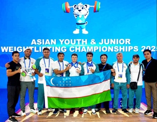 Еще 9 медалей в копилке сборной Узбекистана на чемпионате Азии по тяжелой атлетике
