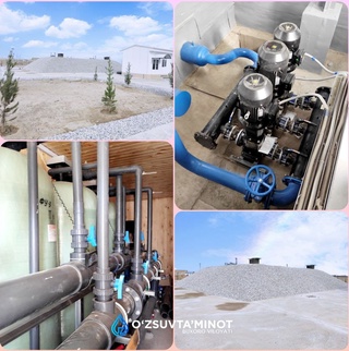 Қоровулбозор тумани 100 фоиз тоза ичимлик суви билан таъминланди