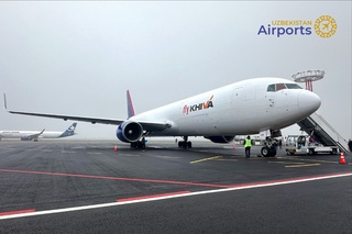 Тошкент халқаро аэропортига «Fly Khiva» авиакомпаниясининг биринчи самолёти қўнди