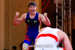Сборная Узбекистана завоевала 7 медалей в первый день чемпионата Азии по спортивной борьбе среди юниоров