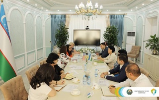 С представителями Корпуса милосердия обсуждена реализация программы «Продовольствие для образования и детского питания» в Узбекистане