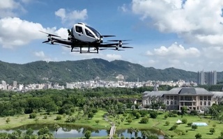 Xitoy dunyoda birinchi bo'lib uchuvchisiz uchar taksiga sertifikat berdi