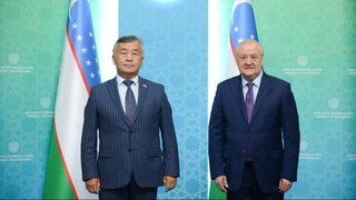 Абдулазиз Комилов Қирғизистон Республикасининг Фавқулодда ва Мухтор Элчисини қабул қилди