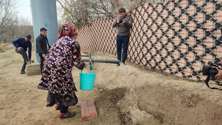 В рамках акции ОНД «Юксалиш» жители махалли Навоийской области получили доступ к чистой питьевой воде