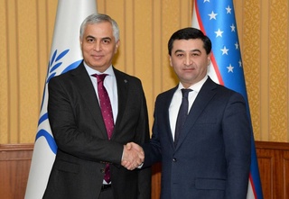 The Foreign Minister of Uzbekistan held a meeting with the ECO Secretary General