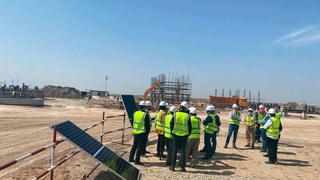 В сентябре будет сдана первая в стране крупная солнечная электростанция