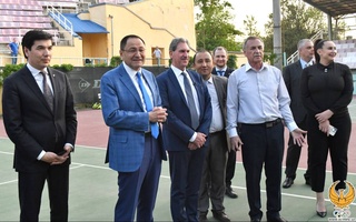 Президент Международной федерации тенниса в ходе своего первого визита в столицу высоко оценил узбекскую школу тенниса