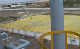 Олтингугурт маҳсулоти ишлаб чиқариш қурилмаси тўла таъмирлаш учун тўхтатилди