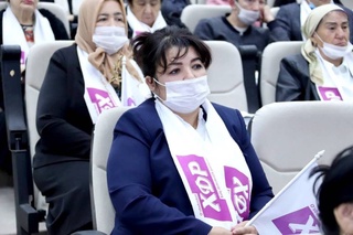 Prezidentlikka nomzod Maqsuda Vorisova Toshkent viloyatida