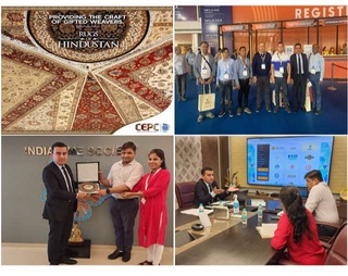 Oʻzbekiston tadbirkorlari Hindistonda oʻtkazilgan gilamchilik koʻrgazmasida ishtirok etdilar