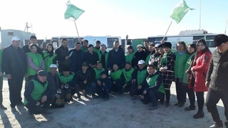 В Муйнакском районе прошла акция-хашар «Помощь Аралу»