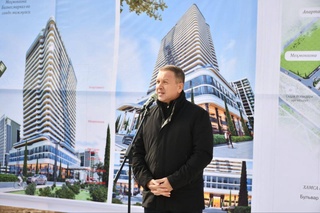 В Навои началось строительство масштабных объектов городка "Янги Навоий"