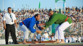 Кураш - один из любимых видов спорта