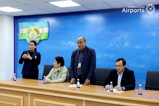 Toshkent aeroportida nogironligi bor shaxslar ishga olindi