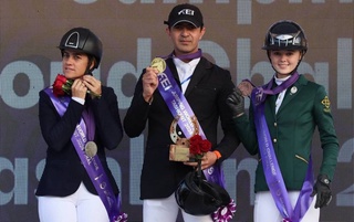 Riders from Uzbekistan won two gold medals at the show jumping tournament in Tashkent