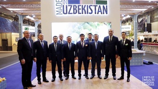 Стенд в Берлине «Сделано в Узбекистане» принимает гостей