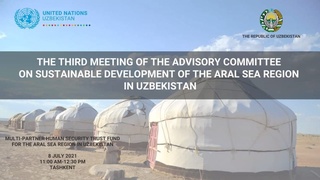 Barqaror rivojlanish boʻyicha Maslahat qoʻmitasi Orolboʻyi mintaqasi uchun integratsiyalashgan “Yoʻl xaritasi”ni ishlab chiqadi