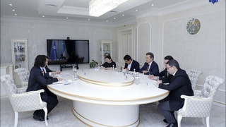 ЮНЕСКО-мен болашағы зор бағыттар бойынша ынтымақтастық жүргізу мәселелері талқыланды