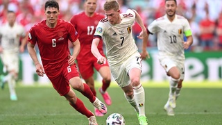 Кевин Де Брейне спасает Бельгию от фиаско с Данией