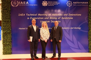 Представители ГП «Навоийуран», на полях проходящей в Самарканде недели технических встреч МАГАТЭ, провели переговоры с зарубежными партнерами