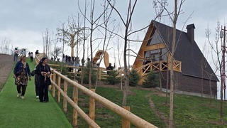 Женщины из Навои отдыхали в Бостанлыке