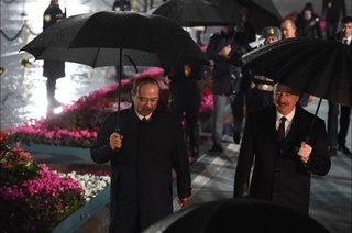 Озарбайжон Республикаси Президенти Илҳом Алиев мамлакатимизга ташриф буюрди