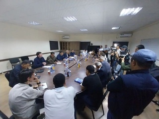 “Mustaqillikning 25-yilligi” konida yuz bergan texnogen hodisa yuzasidan brifing boʻlib oʻtdi