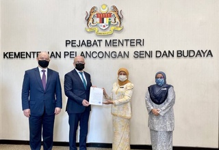 Furkat Sidikov met with the Minister of Tourism, Arts and Culture of Malaysia