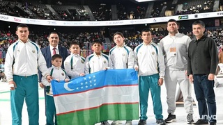 Юные спортсмены Узбекистана впервые стали призерами международного турнира по сумо в Токио