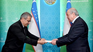 Абдулазиз Камилов принял Посла Турции