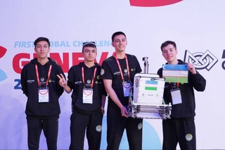 Команда Узбекистана заняла пятое место на международном чемпионате FIRST Global Challenge