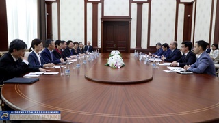 Хитой молия институтлари вакиллари билан учрашув ўтказилди