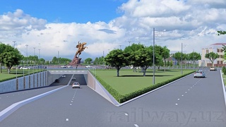 В Ургенче впервые построят автомобильную дорогу под сквером