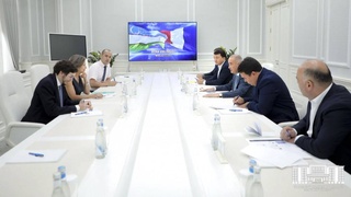 Jakhongir Artykhodjayev met with the Ambassador of the French Republic to Uzbekistan