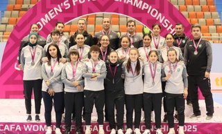 Дастаи футзали занона соҳиби медали нуқра дар CAFA шуд