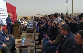 Гуманитарлық көмекті Ауғанстан халқына салтанатты түрде тапсыру рәсімі өтті