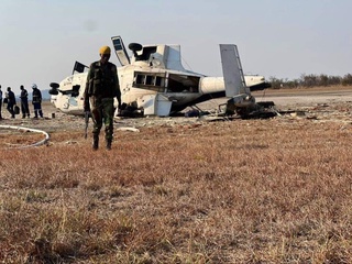 Media: Zimbabwe president's helicopter crashed after takeoff