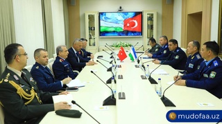 The Ministry of Defense of the Republic of Uzbekistan held a meeting with a delegation from Turkey