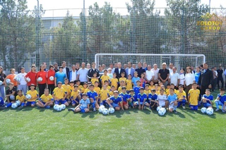 В Навои открылась футбольная академия